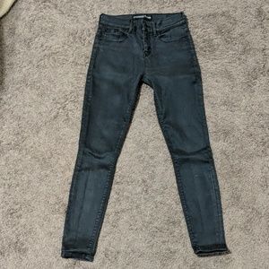 Express jeans Mia mid rise legging jeans